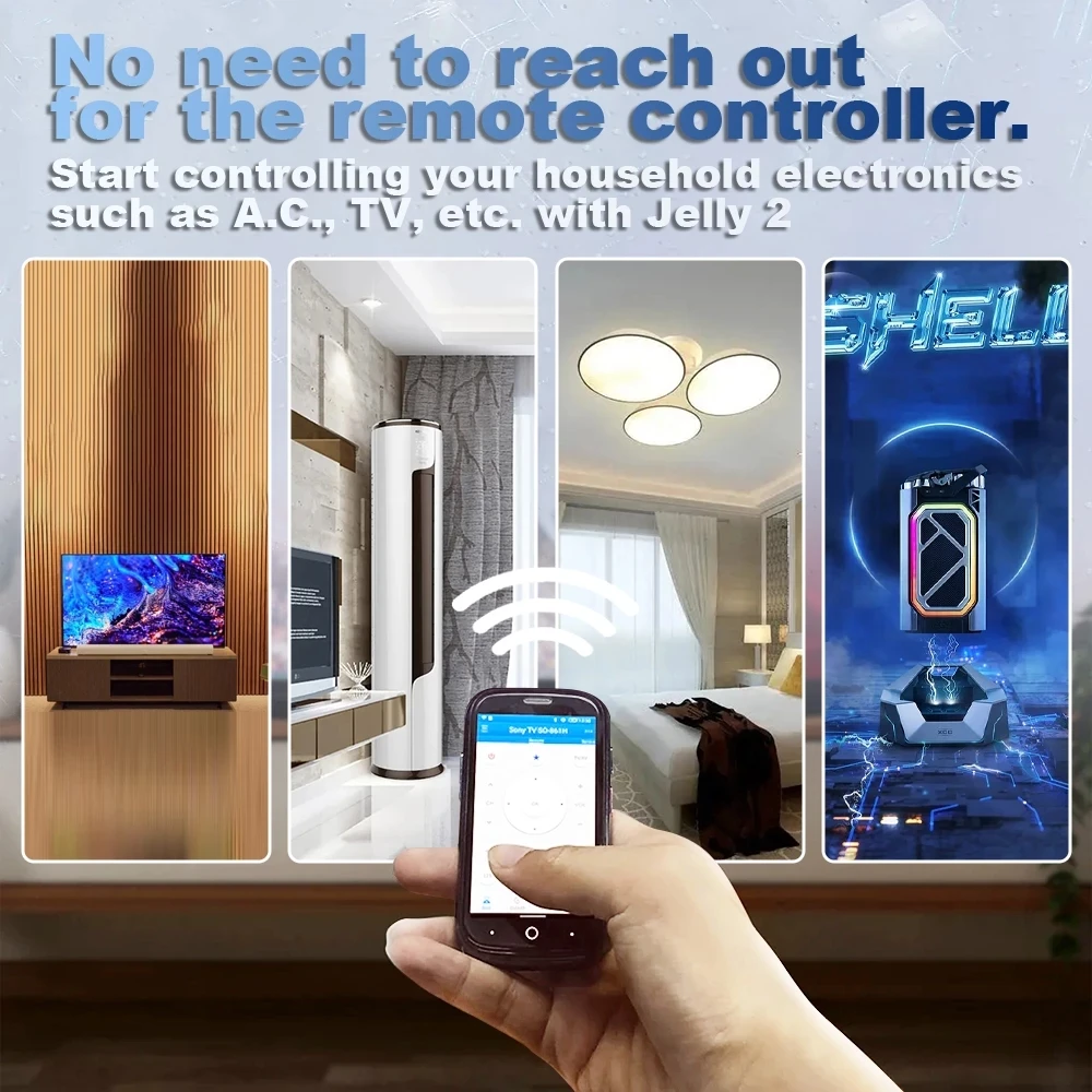 Tanie Oryginalny Unihertz Jelly 2 Najmniejszy Na świecie Telefon Komórkowy Android 11 Helio P60 Octa Core 4G Smartphone LTE 6GB + 128GB NFC Telefon Komórkowy