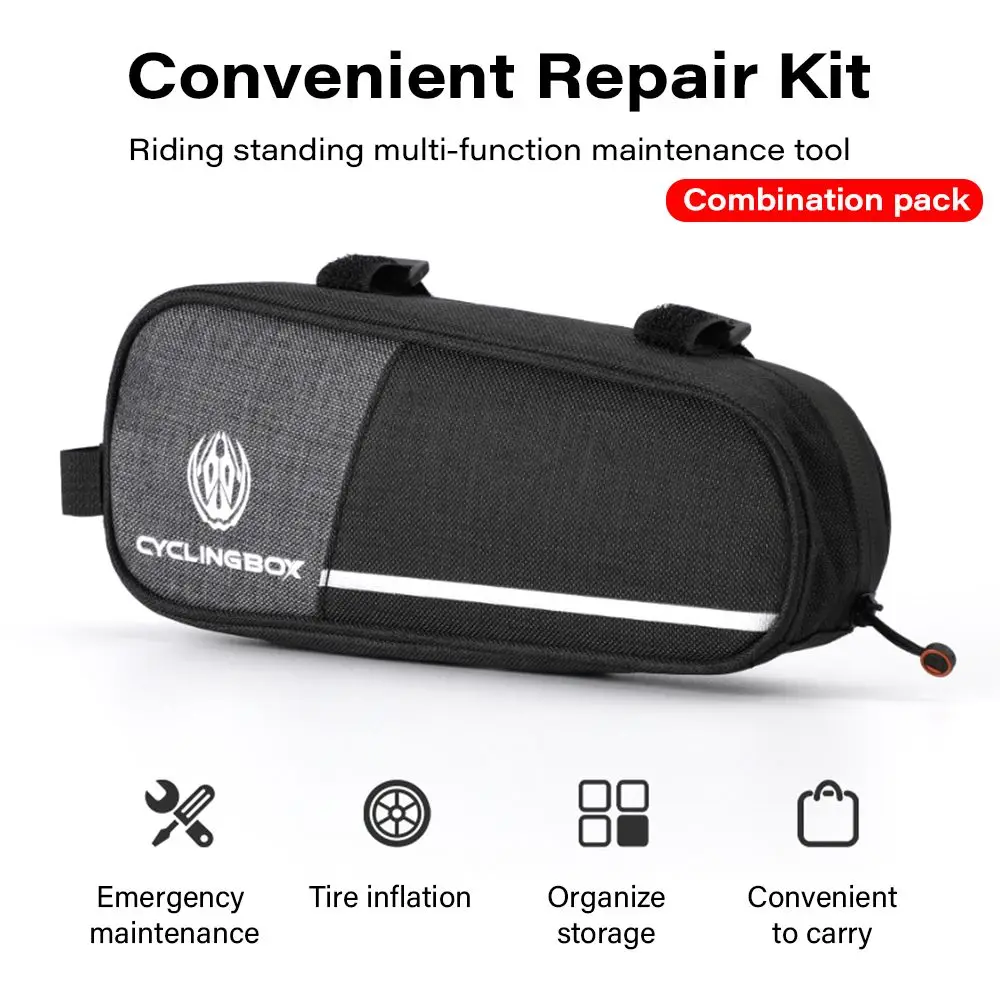 

Bicycle Repair Tool Beam Bag Mountain Bike Multi-function 16-In-1 Road Riding Equipment Portable Repair Bag