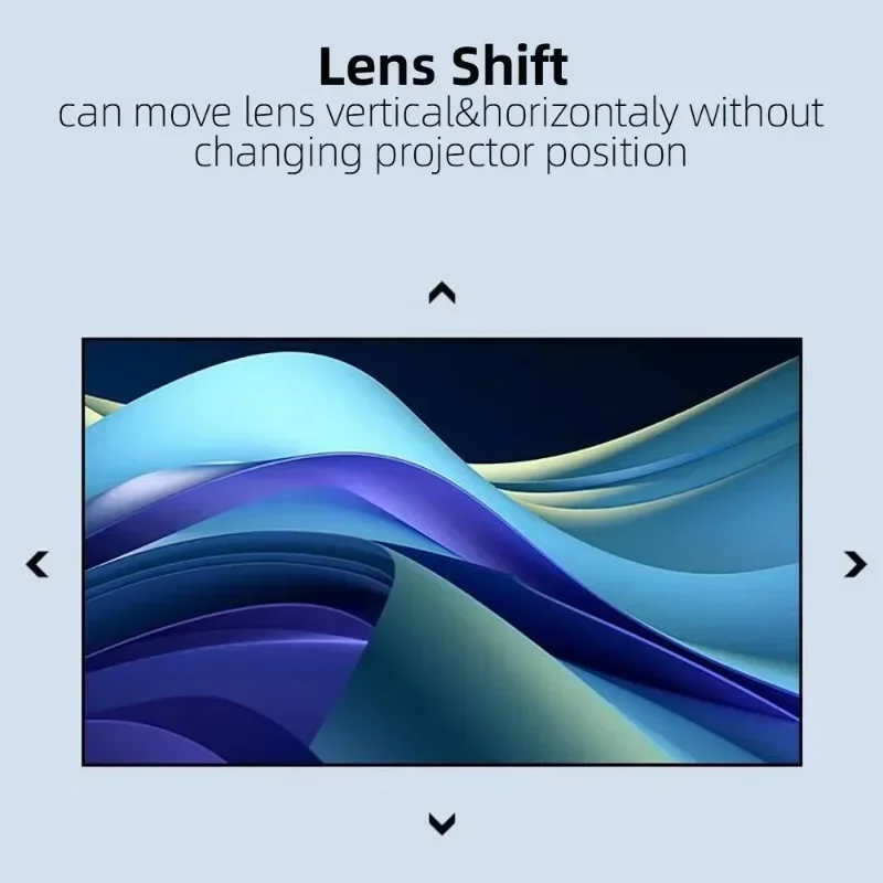 Yinzam WU7 High Lumens 3LCD-проектор с 10000 люмен 1920x1200p UHD 4K для наружных голограммных