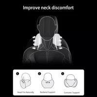 breathable car headrest neck pillow auto car seat pillow memory foam head support neck rest protector automobiles interior