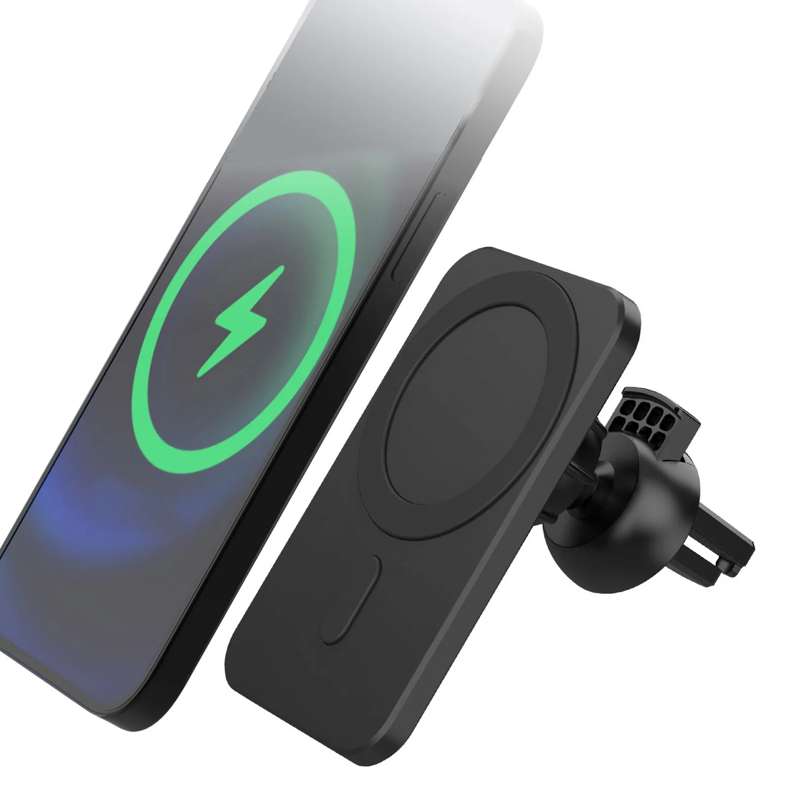 

Автомобильное зарядное устройство с USB-разъемом, 15 Вт, вращение на 360 градусов