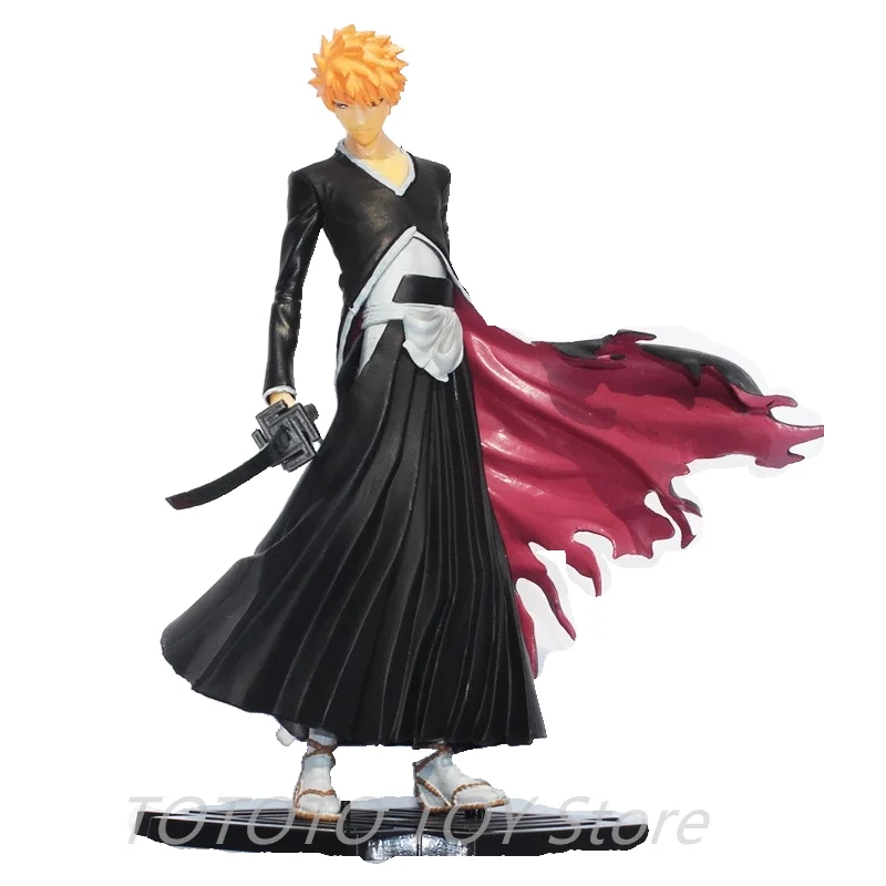

22 см аниме отбеливатель Kurosaki Ichigo ПВХ экшн-Фигурки Игрушка, прекрасный подарок для детей