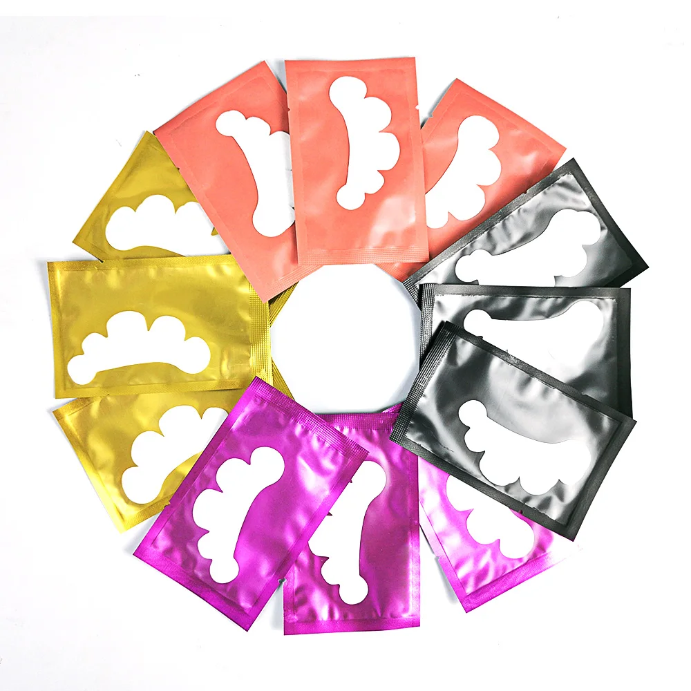 

50/100/200Pairs Hydrogel Patches for Eyelashes Skin Friendly Gel Paper Stickers Under Eye Pads Eyelash Extension Tools
