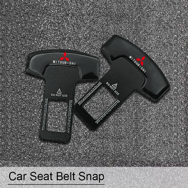 

1pc Car Safety Belt Buckle Clip Extender Seat Belt Stopper Plug for Mitsubishi Asx Lancer 10 Outlander 3 L200 Pajero Sport Galan