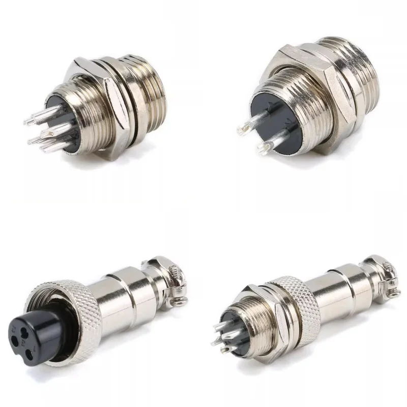 2 шт. авиационная вилка GX12/GX16/GX20, разъём 