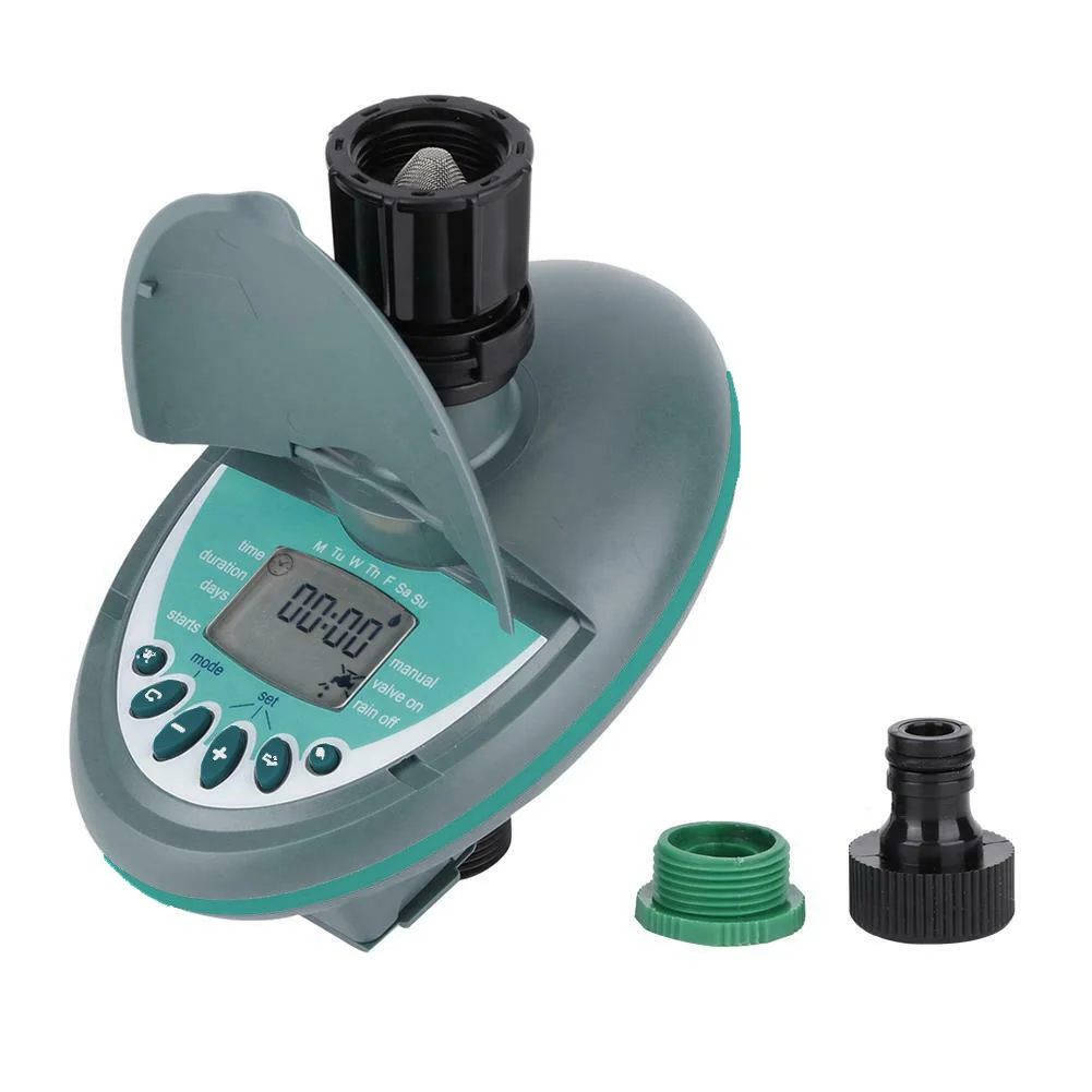 

Automatic Water Timer Waterproof G3/4Inch Irrigation Timer Digital Garden Controller Adapter Nipple Gardening Tool