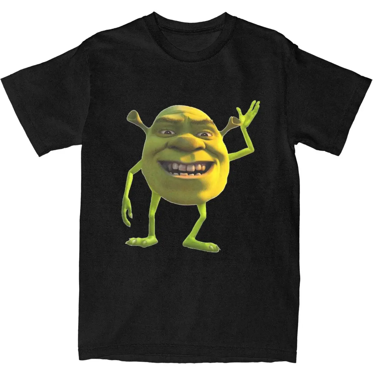 Забавная футболка S-Shreks хипстерские футболки с героями мультфильмов уличная