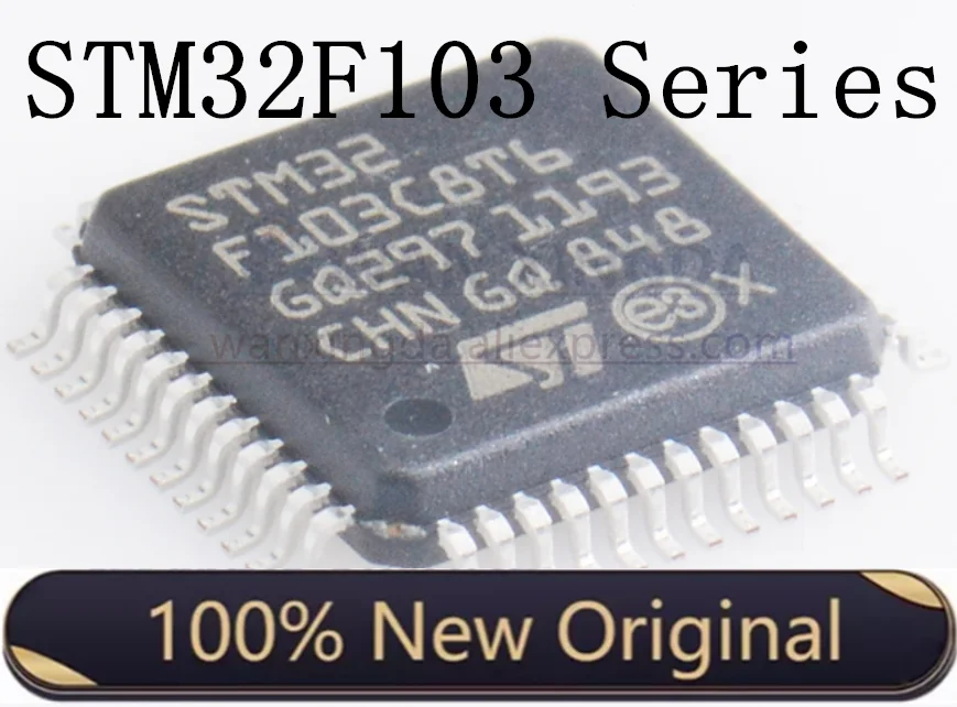 Чип STM32F103RCT6 STM32F103R8T6 STM32F103RBT6 STM32F103RDT6 STM32F103V8T6 STM32F103VBT6 STM32F103VET6 Stm32F103ZET6 - купить по