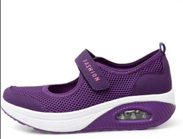 41 42 43 Plus Large Size Single Shoes Outdoor Summer Women's Shoes Mother Shoes Mesh Shoes  Shoes for Women  Flats Shoes