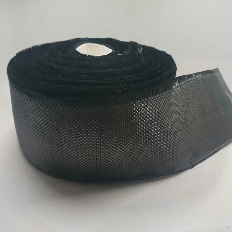 Real Carbon fiber cloth bidirectional woven plain 3K 200gsm 2x2 10cm width fishing rod bicycle high strength repair material images - 6