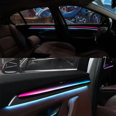 Для BMW 5 серии F10 F11 Galaxy окружающий свет/динамический свет/светодиодный окружающий свет 1:1 пресс-форма высокого качества декоративный свет