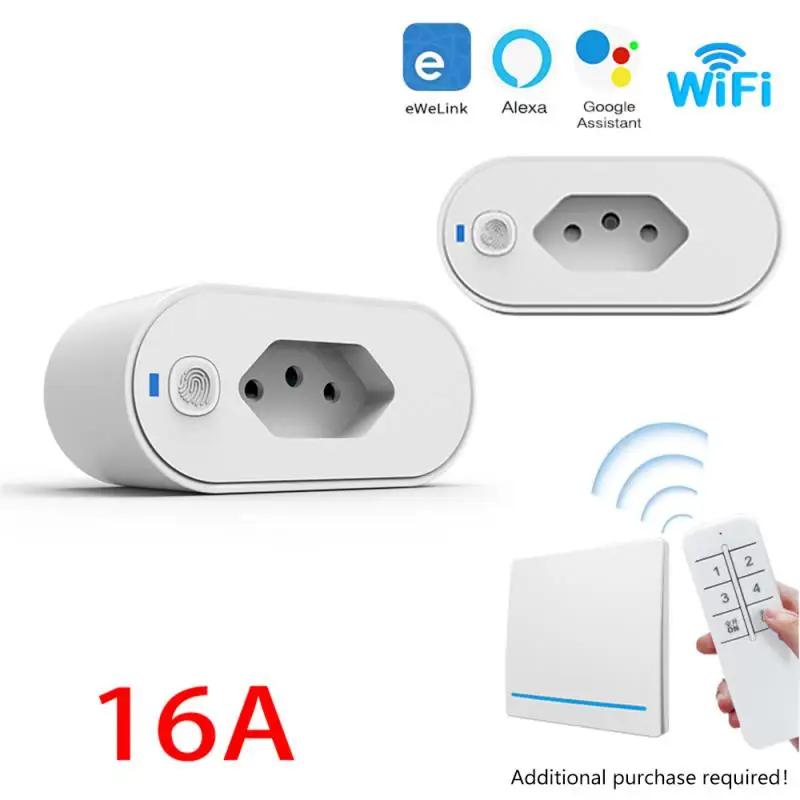 

Умная розетка с Wi-Fi, 16 А, с монитором и таймером