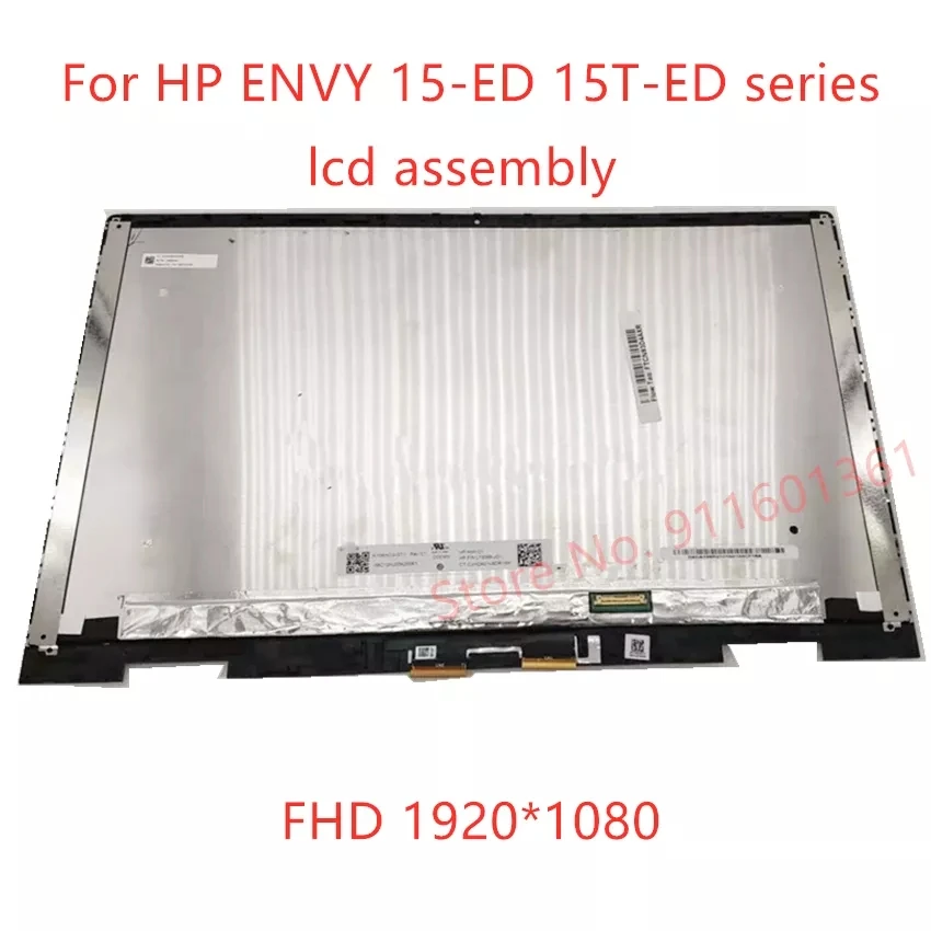 

15.6'' 1920*1080 For hp X360 Envy x360 15-ed Series 15t-ed000na 15t-ed100nb LCD Touch Screen Digitizer Replacement Assembly