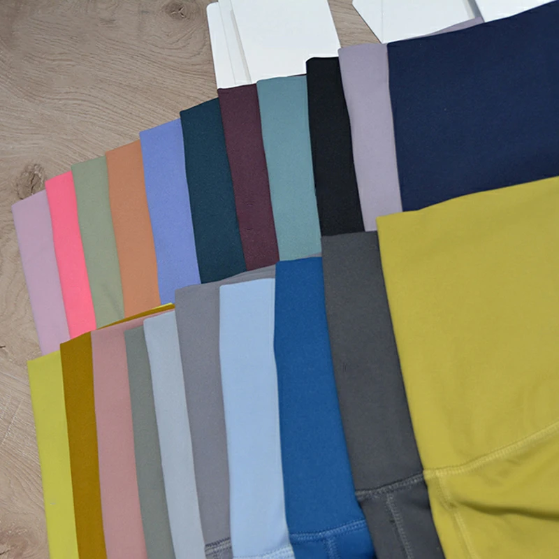 2023 Sports Leggings Women Logo Nylon Yoga Pants Seamless Workout Gym Pants Stretch High Waist Quick Dry Hip Lifting Leggings