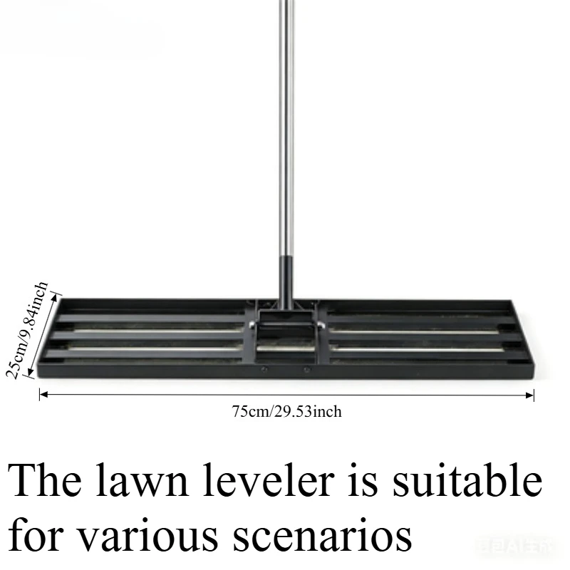 Фото Грабли-выравниватели для гольф-полей и садов Beach Crumb Garden Course Fertilizer Leveler №1