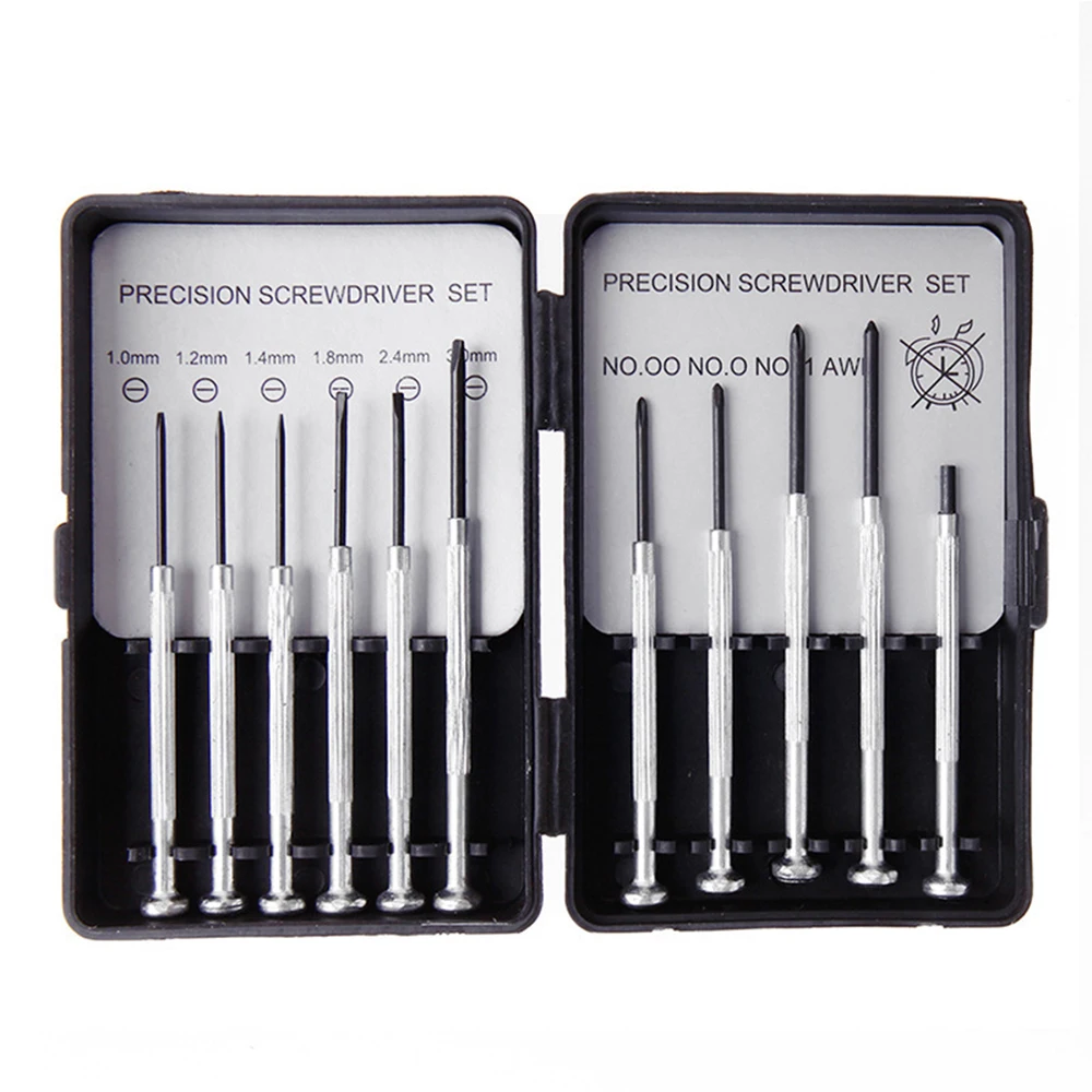 

11PCS Mini Screwdriver Set Precision Multifunction Repair Kit Screw Drivers Hand Repair Tools for Watch