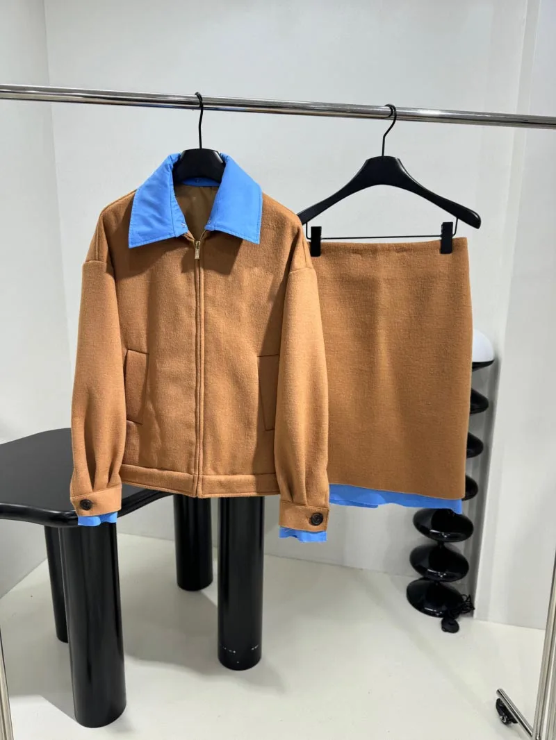 Осень/зима 2023 новый женский свитер модная изысканная куртка в студенческом стиле