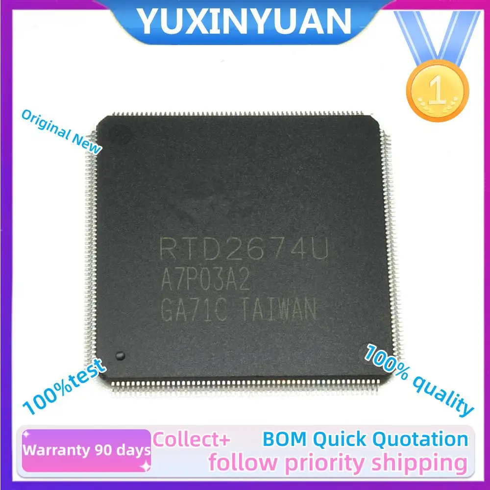 1 шт./партия RTD2674U-GR RTD2674U RTD2674 QFP216 YUXINYUAN