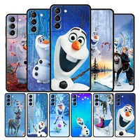 case cover for samsung galaxy note 10 20 8 9 10 ultra m23 m31 m31s m32 m33 m51 m52 5g print protection thin cell disney olaf