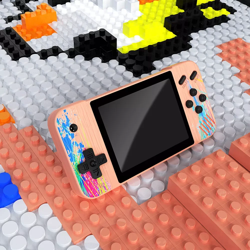 

NEW2023 Handheld Game Console 3.5inch Screen Mini Handheld Game Console Sup Built-in 800 USB Charging Birthday Gift for Children