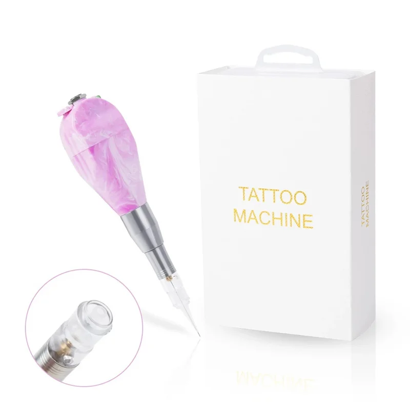 

Sdotter 1R Vietnam Tank Tattoo Pen Semi Permanent Makeup Eyebrow Lips Machine with Cartridge Needles