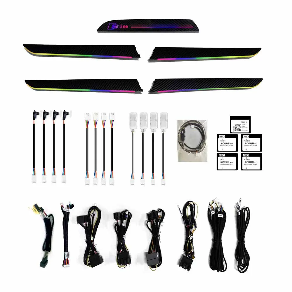 iCarsin Upgrade Symphony Led автомобильный интерьер окружающего света украшения для Audi A4 B8