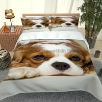 2020 hot style bedding set 3d digital dog pattern 23pcs duvet cover set single twin double full queen king bedding