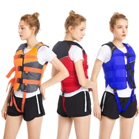 new adult life jacket rafting buoyancy suit wear resistant oxford cloth water sports swimming fishing kayak surfing life jacket
