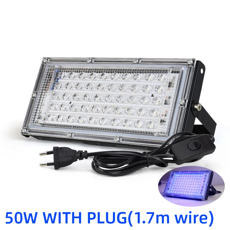 

УФ-прожектор YNL 50 Вт/100 Вт черный свет