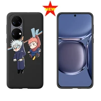 anime jujutsu kaisen phone case for huawei p20 p30 p40 pro honor mate 7a 8a 9x 10i lite