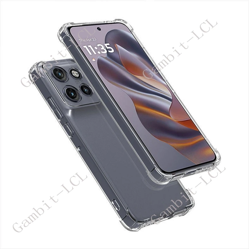 Фото Для Motorola ThinkPhone 25 Edge 50 Neo Moto S50 50Neo MotoS50 смартфон, оригинальная защитная задняя крышка, мягкий чехол из ТПУ №4