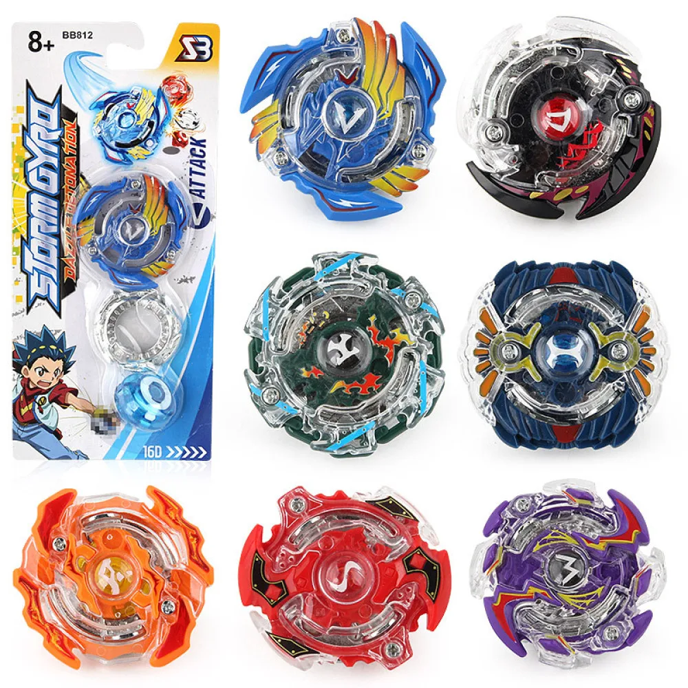 SB Beyblades Burst Metal Fusion Single Type Spinning Top Toys for Children 8 Types without Launcher Gyroscope