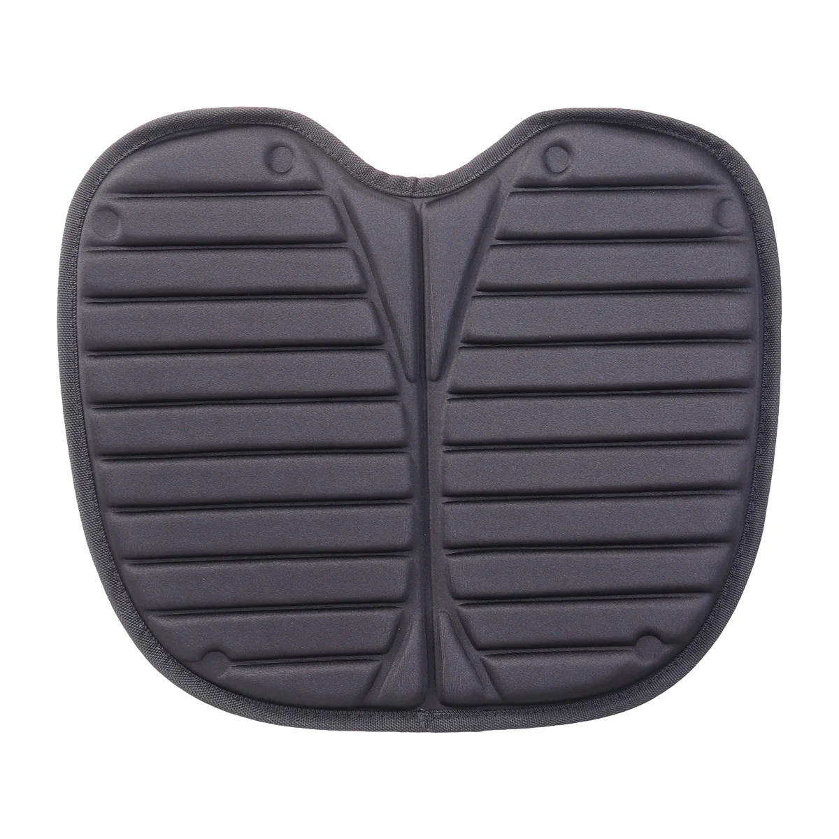 

2pcs Kayak Pad Canoe Cushion Kayak Fishing Sit On Padded Cushion Pad ( Black )