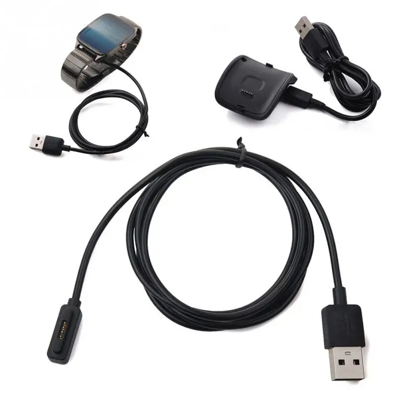 

Hot Sell USB Magnetic Smart Watch Charging Cable Fast Charging Cable Data Charger Cable Cord For ASUS ZenWatch 2 Smartwatch