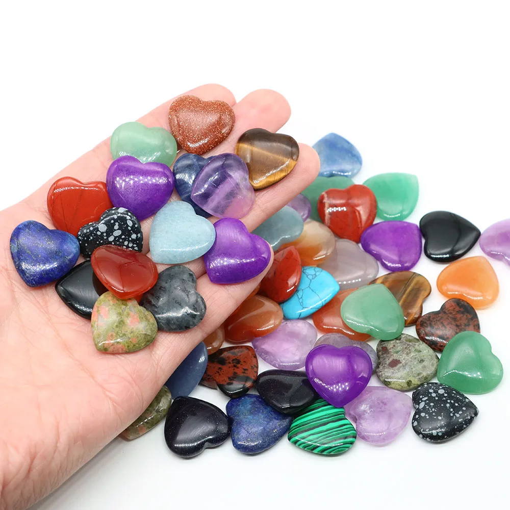 

Хрустальные камни в форме сердца 20 мм