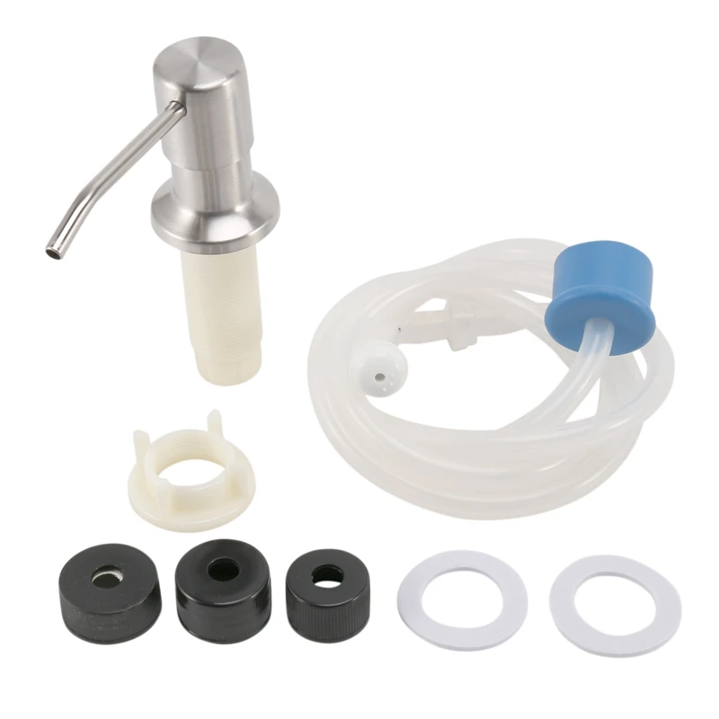 

Soap Dispenser Extension Tube Kit Extension Silicone Tube Bathroom Hand Washing Cleaning Soap Dispenser