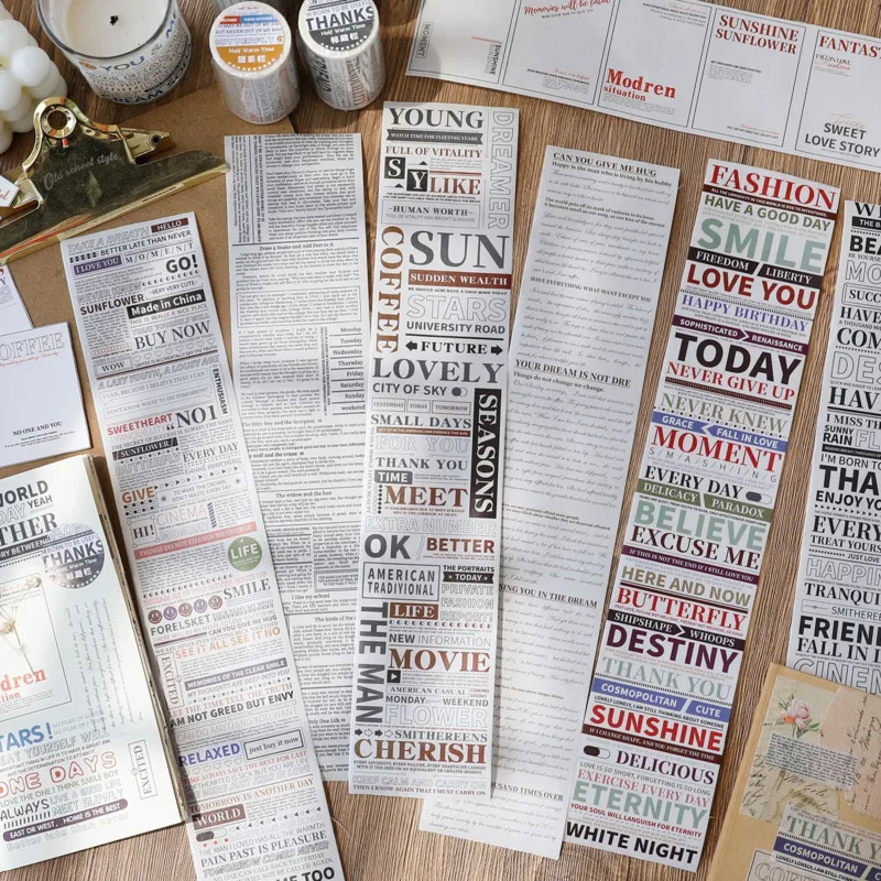 

Серия времени, милая фотомагнитная лента, фотоальбом для скрапбукинга, декоративная бумажная стационарная лента, новинка 2022