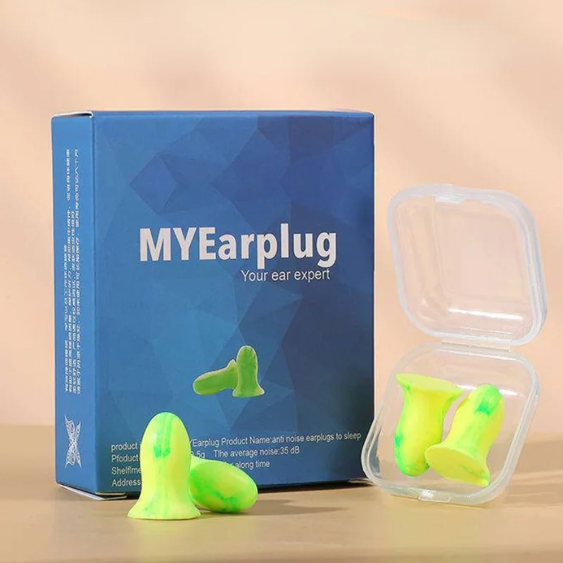 

Ушные вкладыши из мягкой пены, беруши для сна, храпа, учебы, громких мероприятий, путешествий и концертов