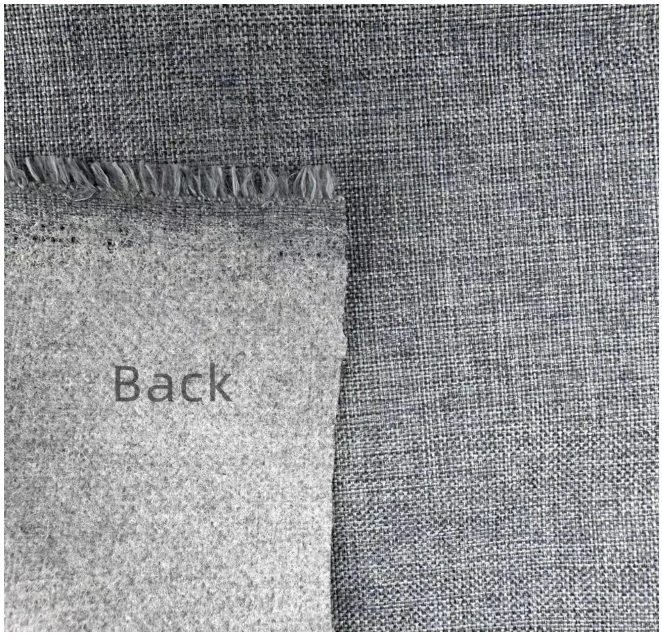 Толстая ткань для обивки дивана кресла цвет коричника (темно-серый 1 метр (57x39