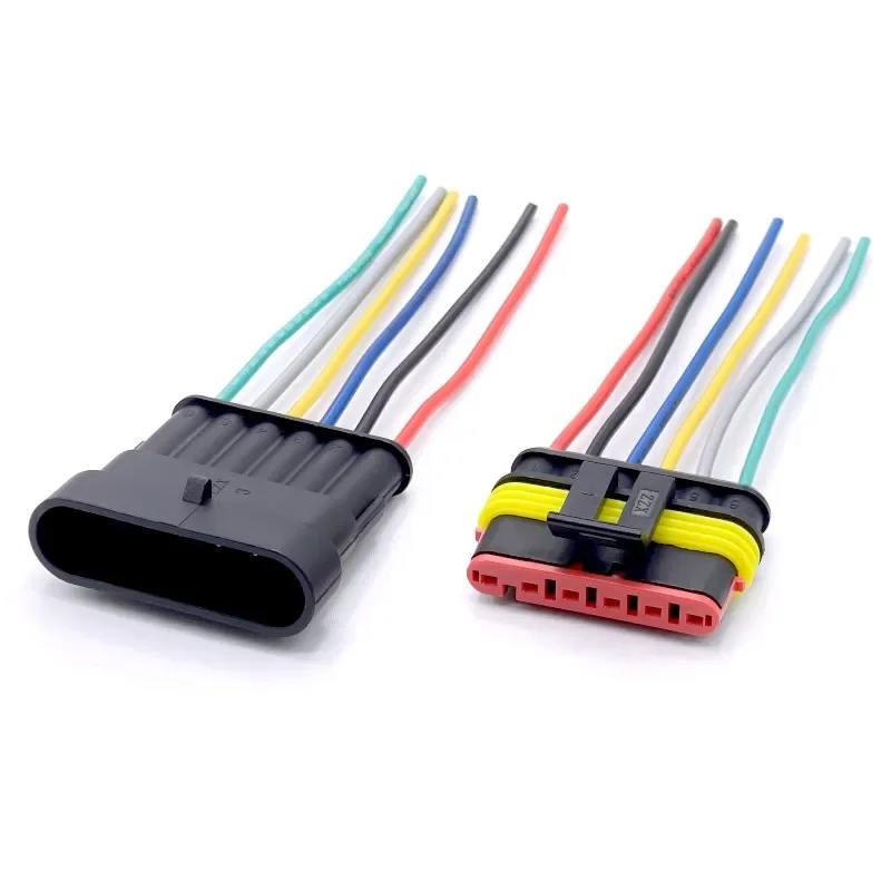 

Водонепроницаемые разъемы EL6618 1/2/3/4/5/6 контактов 18 AWG