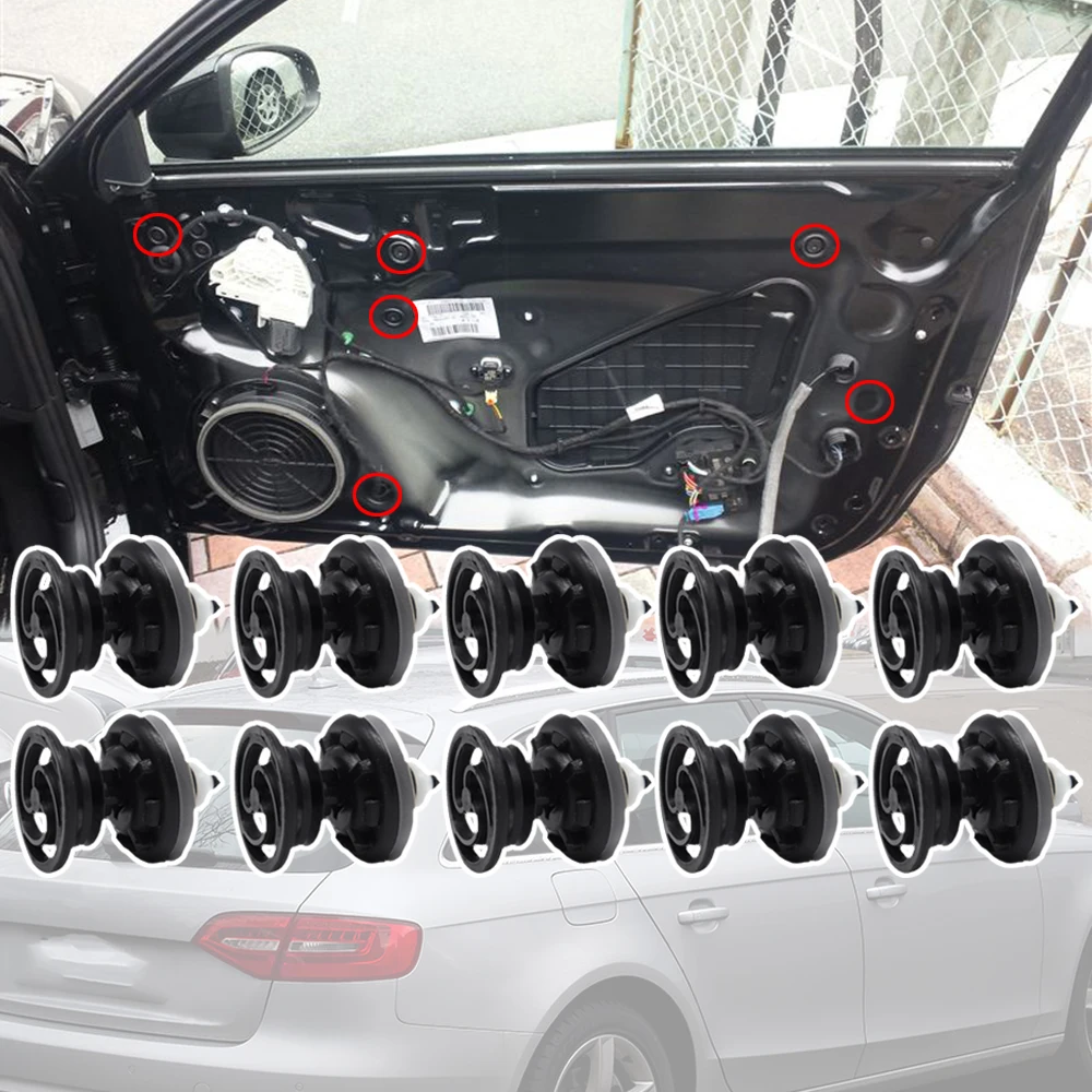 

Заклепки внутренние для Audi A4 B8/8K 2015 2014 2013 2012 2011 2010 2009 2008