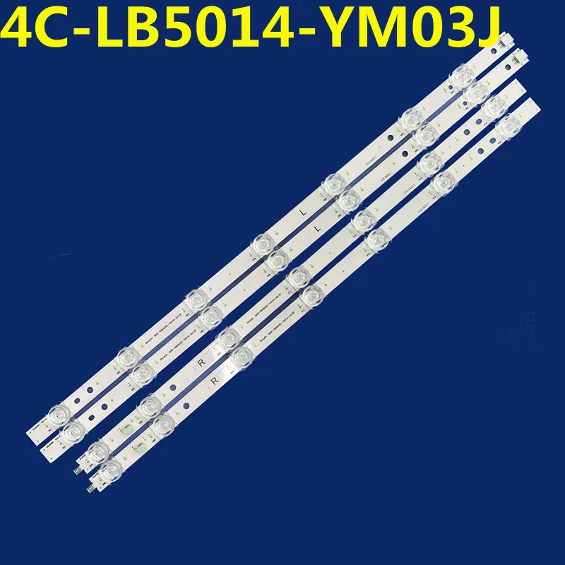 10set=40PCS  LED Backlight Strip 4C-LB5014-YM03J M08-TM50030-1401N-4513F 50P715  50h6g