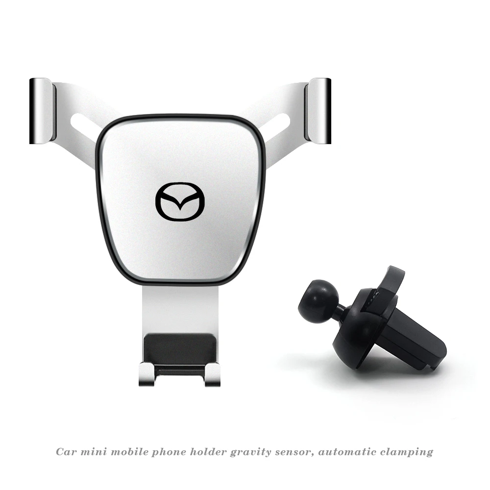 

Trapezoid Gravity Car Phone Holder Support Auto Air Vent Mobile GPS Clip Mount Bracket For Mazda 3 6 MPS CX5 Axela Atenza Demio