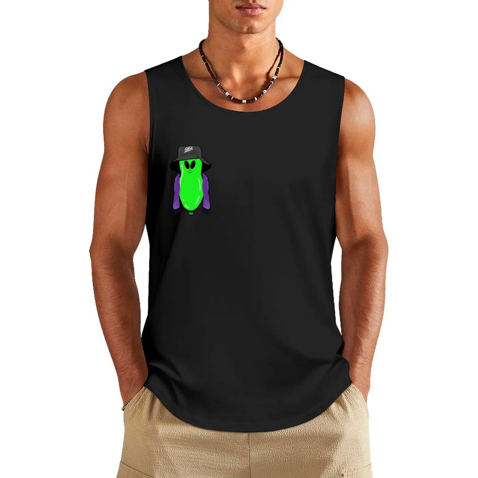 Kevin Griz Wook Balloon Tank Top Мужская футболка для фитнеса Спортивная рубашка мужская