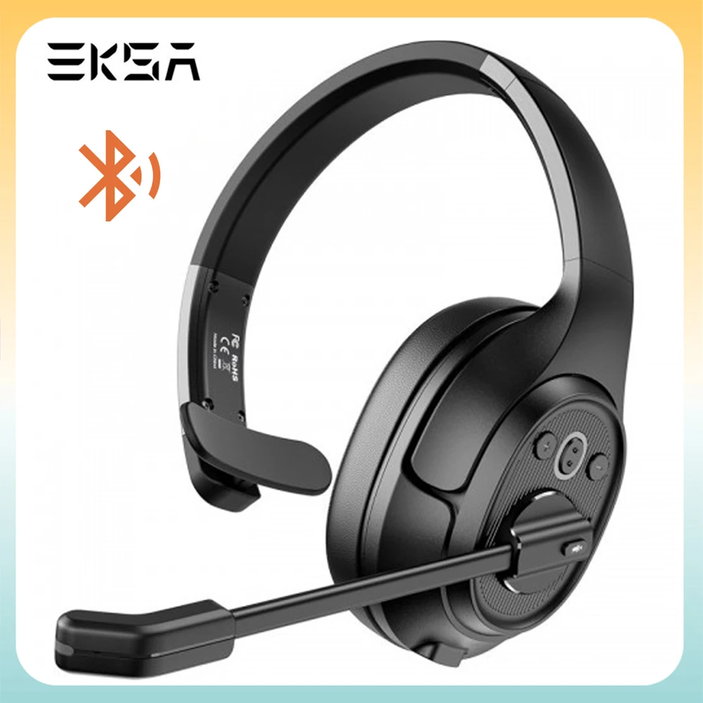 Беспроводные наушники EKSA H1 с микрофоном гарнитура защитой от шума для