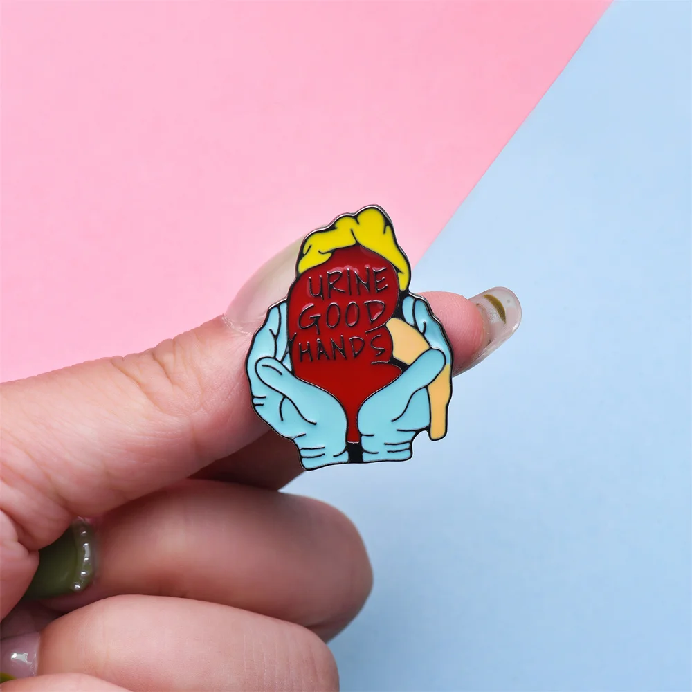 Значок на лацкан с эмалью для доктора или медсестры |