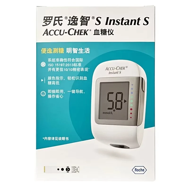 Accu CheAccu Chek Instant S Измеритель уровня глюкозы в крови Комплект для самостоятельного