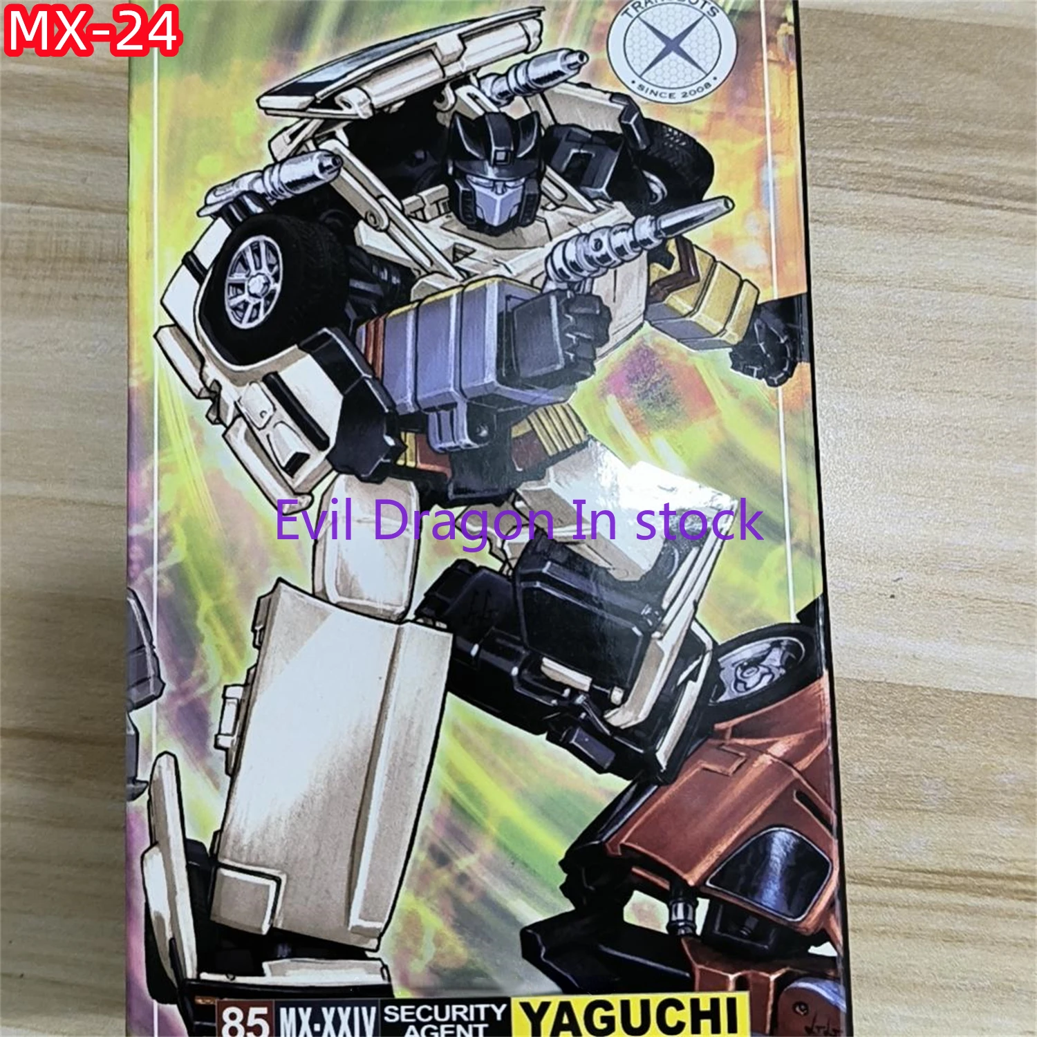 X-transbot-стационарная трансформер MX-24 MX24 omnibot Downshift Yaguchi MP эскалация с caja в наличии