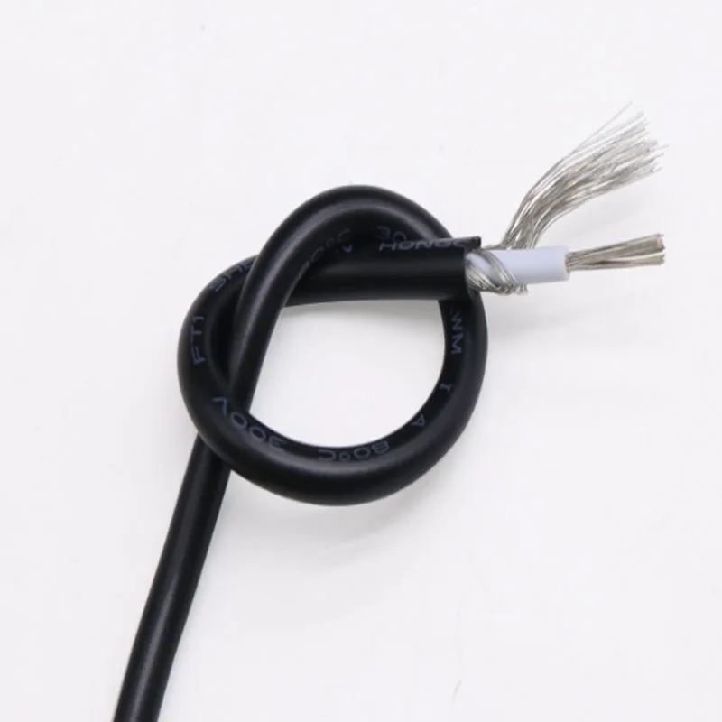 

2/10 м UL1533 экранированный провод сигнальный кабель 32 30 28 26 24 AWG канальный аудио одножильный 1C электронный медный экранирующий провод