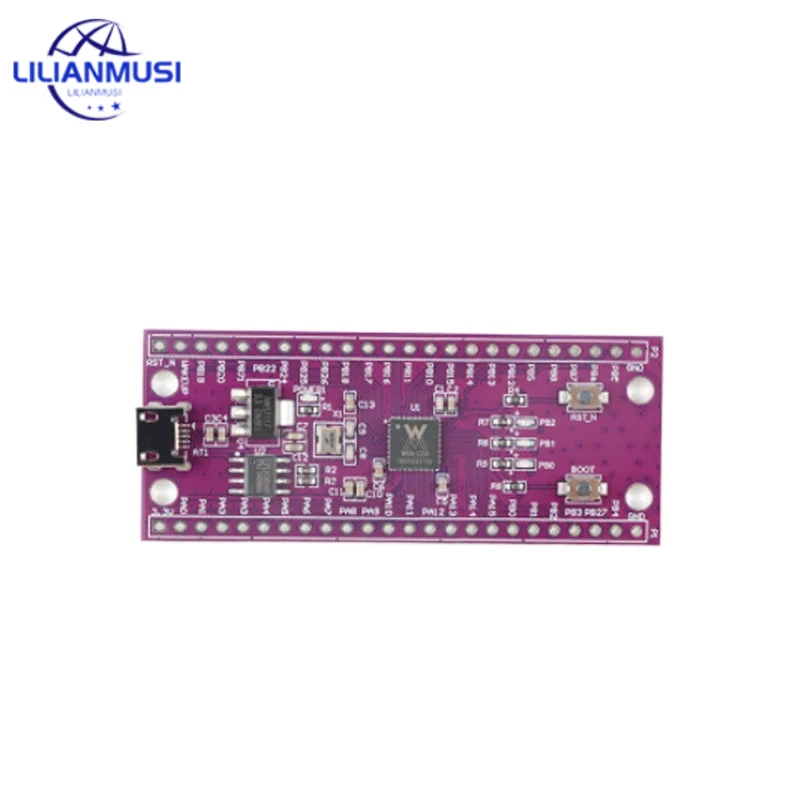 Микроконтроллер W806 CH340 IOT MCU с низким энергопотреблением, MCU STM32 CDK, плата для разработки окружающей среды, микроконтроллер 240 МГц